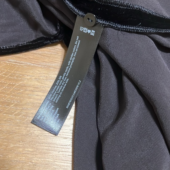 Eileen Fisher Top women plus size black velvet shirt size XL NWOT - Picture 12 of 12